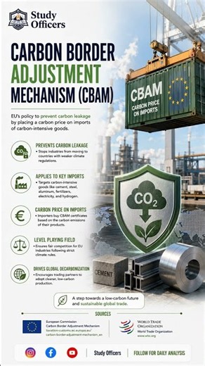 What is EU's CBAM? (Carbon Tariff Explained) 🌐🏭