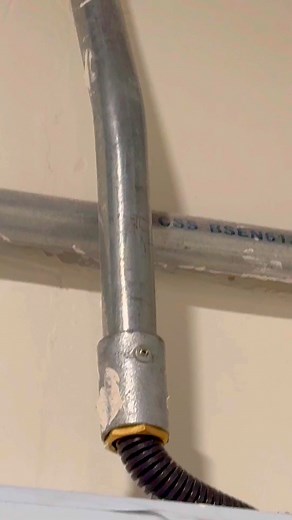 Push Fit Steel Conduit Saves on Threading #electricalwork | GSH Electrical Training