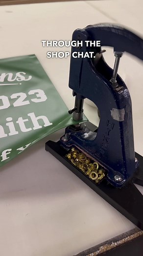 Love ❤️ printing and assembly vinyl banners! #milweb1 #graduation2023 #graduationsigns #classof2023 #vinylbanners