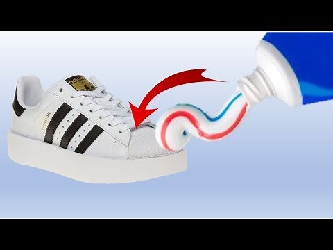 How To Clean White Trainers With Toothpaste Easily