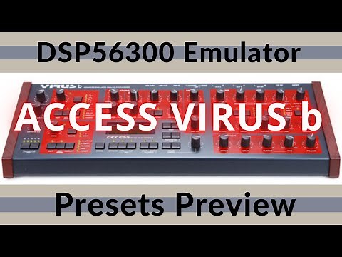 Access Virus b | DSP56300 Emulator v.1.2.4