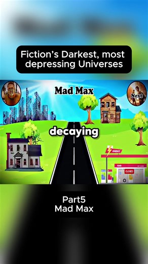 Fiction’s Darkest, most depressing Universes: Part5, Mad Max #explain #trending #viral #tiktok
