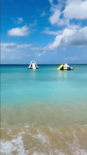 Stunning Mullins Beach Barbados Paradise 🌴🏖️ #TravelShorts
