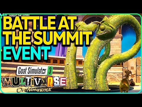 Battle at The Summit Event Goat Simulator 3