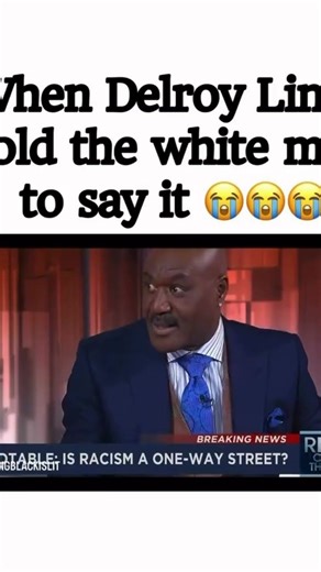 Delroy Lindo checks newscaster about using the N-word FULL CLIP ￼🤣 never gets old!