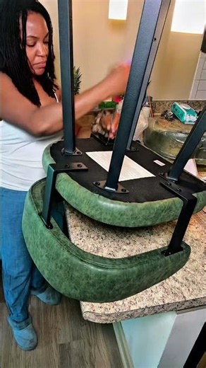 Come along as I unbox, assemble, and style my new bar stools!