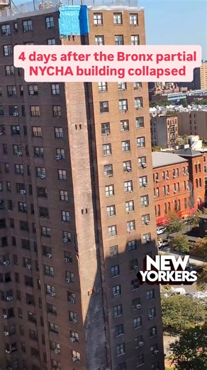 Four days after the Bronx NYCHA explosion and partial collapse, bricks and debris are still scattered around the building. Crews are carefully dismantling the damaged chimney brick by brick, while dozens of families remain displaced and gas service is shut off as inspections continue. The collapse began after a blast in the boiler system caused a 20-story chimney to tear away from the high-rise. NYCHA says the cleanup is taking time because the unstable chimney must be removed brick by brick to 