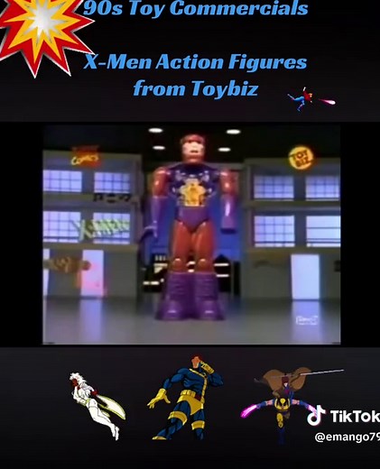 90s Marvel X-Men Toy Commercials