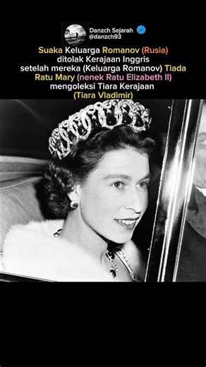 Kisah Tiara Romanov (Rusia) #historyfacts #shorts