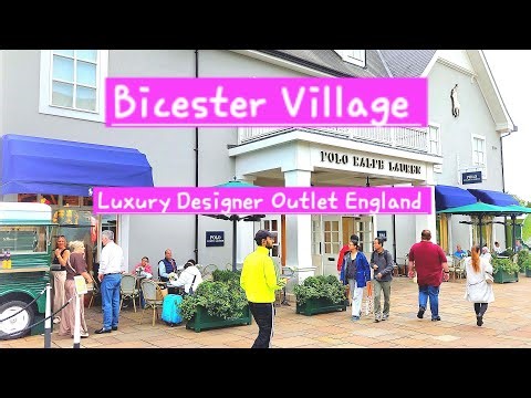 Bicester Village Luxury Designer Shopping outlet England 🏴󠁧󠁢󠁥󠁮󠁧󠁿 Walking Tour September 2025 4k 📹