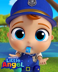 69K views · 439 reactions | Baby John and the crew imagine they were police officers!  | Little Angel | Facebook
