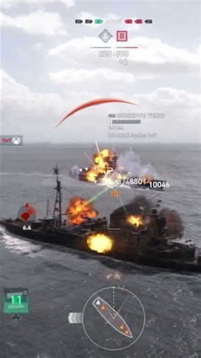 Ibuki - Battleship Pushes Into Torpedo Trap