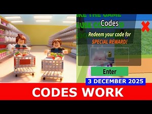 *CODES* Mini Mart Together ROBLOX | December 3, 2025