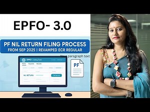 EPFO NIL Return 2025 | September ECR Update | DOE Mandatory Rule | #epfo #pf #ecrprocess