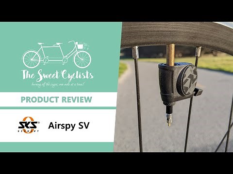 A bike specific tire pressure monitoring system - SKS Airspy SV Review - feat. Garmin connectivity