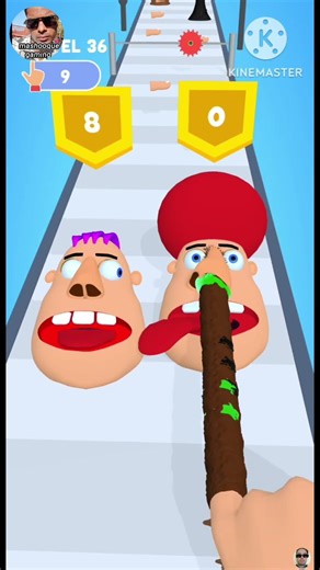 duty finger game play level 288 cutting machine #shorts #gaming