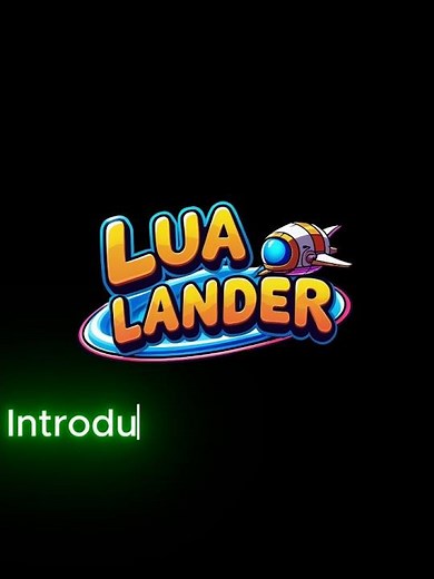 Lua Lander: I coded a 2D lunar lander game in unity! 🚀✨ #Shorts #Gaming #GameDev #LuaLander #2DGame