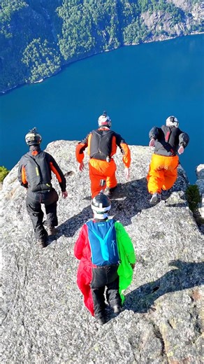 45K views · 637 reactions | Base jumping at Kjerag- Would you dare? | Spectacular Norway | Facebook