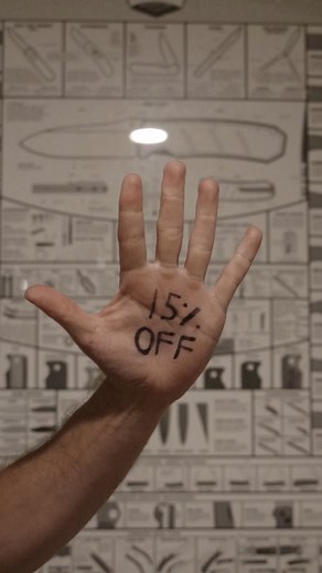 🫣 Get some (N)ICE PICK ups! 🫣 There's only 5 days left to save 15% on our website! Knives. Trainers. Gear. Apparel. Everything's 15% off! Discount applied upon checkout! 🔥 #bladerunnerssystems #brscrew #balisongcommunity #balisong | Bladerunners Systems