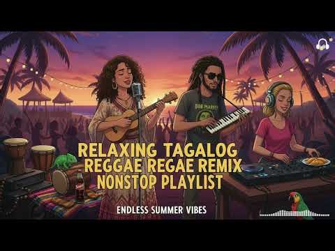 Tagalog Reggae Love Songs 🌴 Relaxing OPM Mix | Beach Sunset Playlist