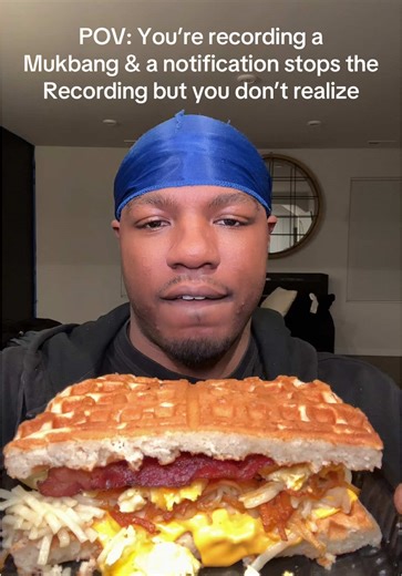 Waffle House was good anyways 😒😂 #wafflehouse #mukbang #fyp #bloopers #asmrfood