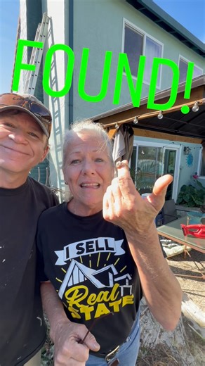 Matt Man finds the GOLD!…. Laura lost her family heirloom wedding ring while weeding her back yard.