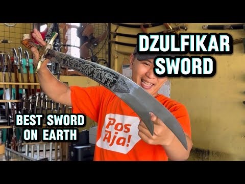 Pedang zulfikar nabi Muhammad saw yang diwariskan kepada Ali bin Abi Thalib [Replika Premium]