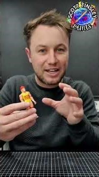 Adding Red to my 100mm Custom Hulk Hogan Figure - Scott Tinsley Paints Work In Progress Series