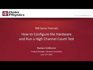 How to configure the hardware and run high channel count tests with a 900 Series Analyzer/Controller