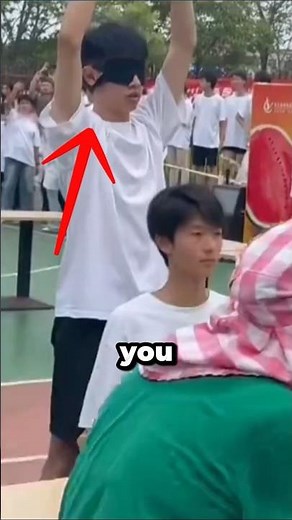 The Funniest Blindfolded Watermelon Eating Contest EVER! 😂 #blindfoldchallenge #shorts #watermelon