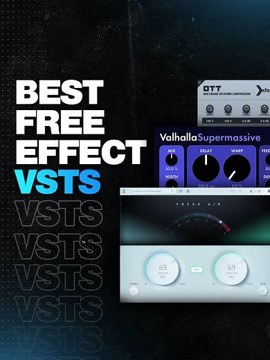 Best FREE effect VST Plugins 🔊 #musicproducer #musicproduction #flstudio #ableton #freeplugin #freevst