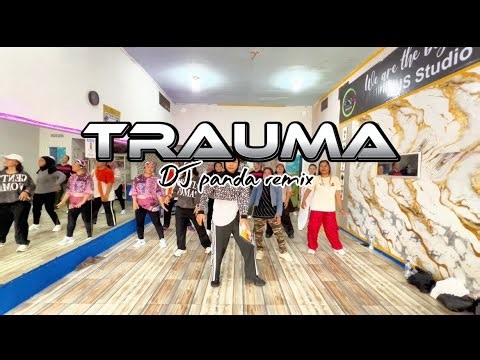 TRAUMA - DJ PANDA REMIX | ZUMBA | DANCEFIT | WORKOUT |VIRAL TIKTOK |ZINPANJI CHOREO