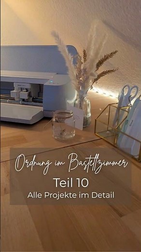 Ordnung im Kreativzimmer + KALLAX Schneidertisch | DIY Projekte im Überblick