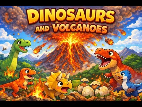 DINOSAURS VS VOLCANOES