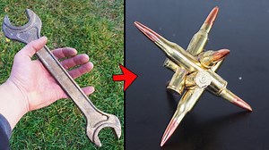 Making a Bullet Puzzle with Brass & Copper Casting