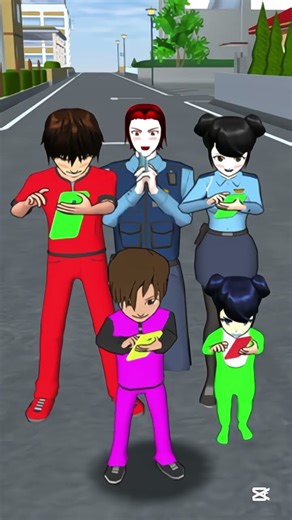 lari mengambil mortir 😵#sakuraschoolsimulator #video #sakura #drama #ssc