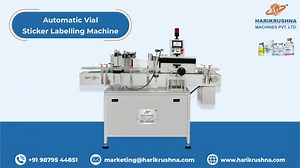 Automatic Vial Sticker Labelling Machine at Best Price in Ahmedabad - ID: 7582503