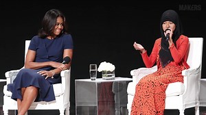 “Every day, you have the power to choose our better history—by opening your hearts and minds, by speaking up for what you know is right.” Happy birthday to the QUEEN Michelle Obama 💃👑 https://www.makers.com/michelle-obama | MAKERS