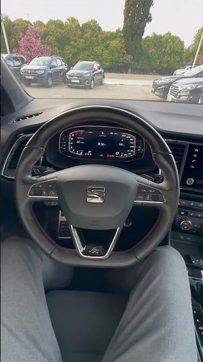 Interior of #seat #ateca #fr #2020 with 82.937km