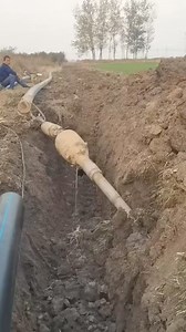 Underground Pipe Laying in Fields #farmingtech #pipeinstallation #agriculture #farmingequipment #productivityboost #reels #fyp | Fact Mentor