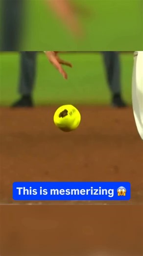 ESPN on Instagram: "The pitch hit a clump of dirt that flew off the pitcher’s cleat and it exploded 💥😅"