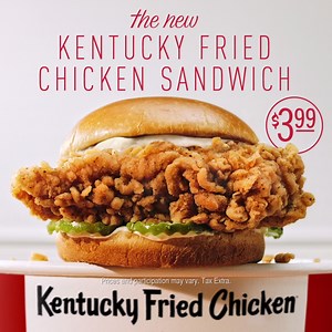 21K views · 422 reactions | Don’t be fooled, the new Kentucky Fried Chicken Sandwich is the ONLY fried chicken sandwich that’s finger lickin’ good. And for only $3.99! | KFC | Facebook
