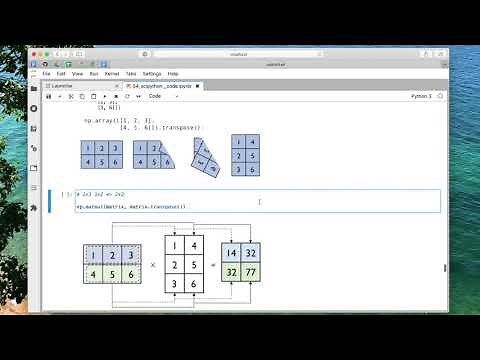 4.9 NumPy Linear Algebra Basics (L04: Scientific Computing in Python)