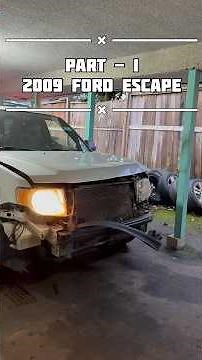 Mechanical issues. 2009 ford escape . #fordescape #rebuild #rebuilt #diy