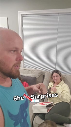 Surprise #cornycouple #wifey #weirdcouple #family #annoywifeproject #cornyjokes | annoy_the_wife_project