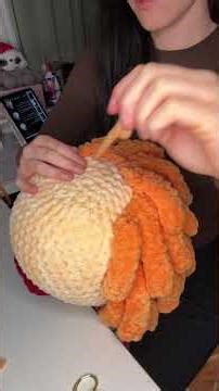 Day 4 of crocheting a Lifesize Chucky Doll come back tomorrow for the FINAL DAY! #crochet #series