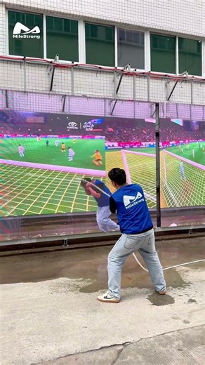 LED Screen Waterproof Testing#MileStrong #ledvideowall #ledscreen #leddisplay #rentalleddisplay