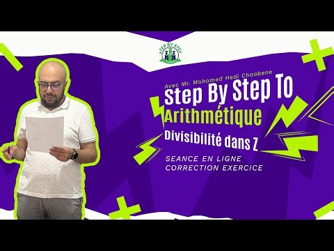 Séance en ligne Bac Info :Arithmétique: Exercice 1 (Division Euclidienne de deux entiers relatifs)