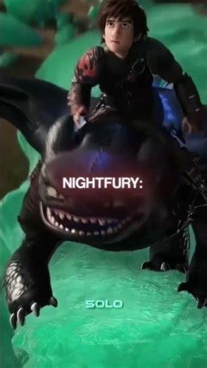 hiccup and his strong dragon