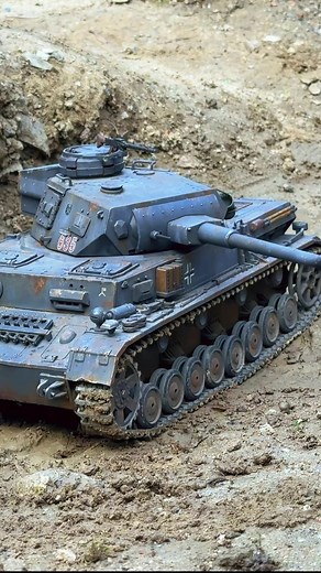RC PANZER IV F2: Customized RC Tank Experience